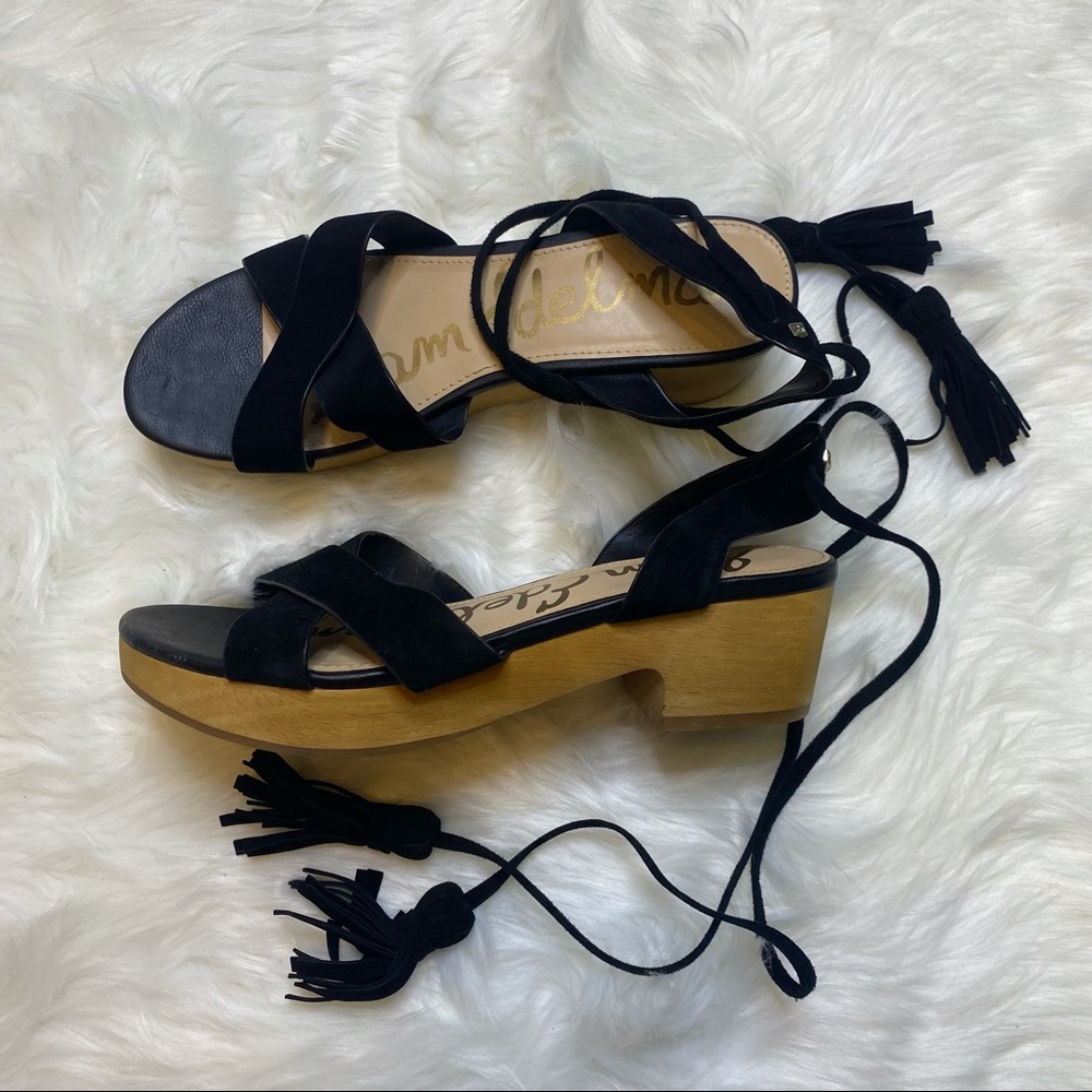 Sam Edelman Jenna platform lace up sandals
